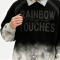 Men's Spray Turn-down Collar Hoodie | Spray + 3D Embroidery + Rhinestone0 | Streetwear Manufacturer
