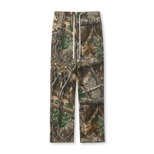 Zip-Up Hoodie Sweatpants Set | Real Tree Camouflage Tracksuit | Custom Streetwear