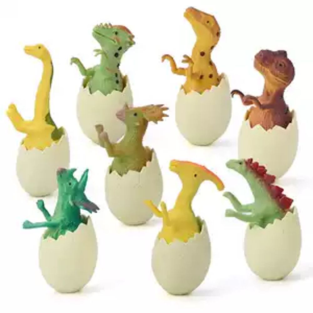 Hatching Dinosaur Eggs Toys for Kids, Fun Excavation Surprise Dino Egg Set, Toddler Birthday Party Supplies Favors Gifts Educational Science for Boys Girls
