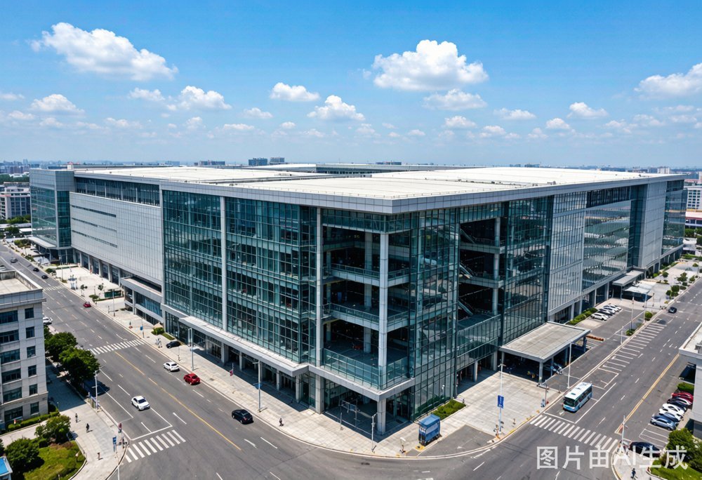 The sprawling Yiwu International Trade Market, known globally as the World's Supermarket.