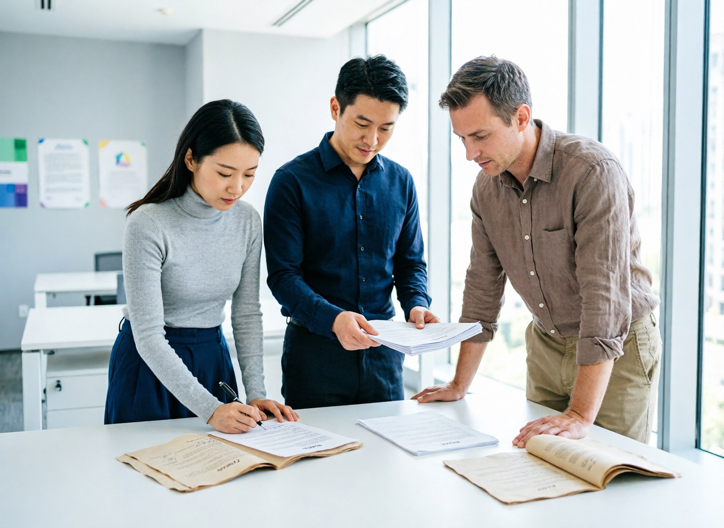 Contract and payment documentation for a China sourcing agreement