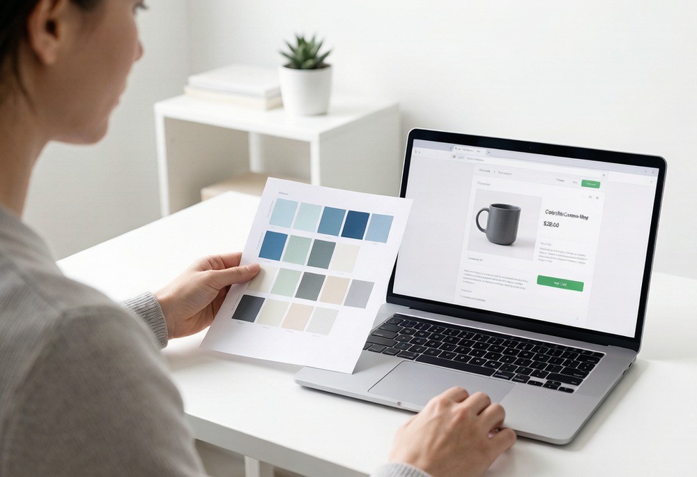 Documenting a suspected NNN breach — comparing a supplier's public listing against your protected design before escalating.