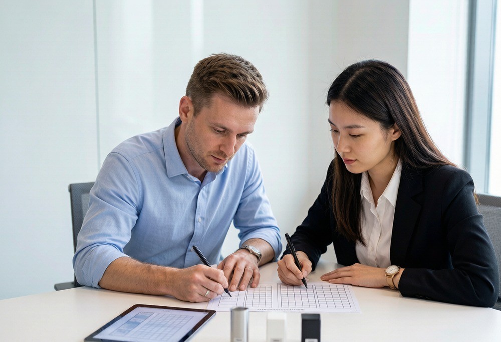 Scoring candidates across the four dimensions before any tooling is committed.