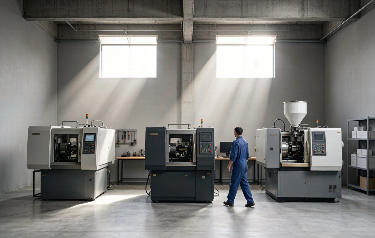 A working injection moulding shop looks nothing like a showroom, which is exactly why the live walk matters.