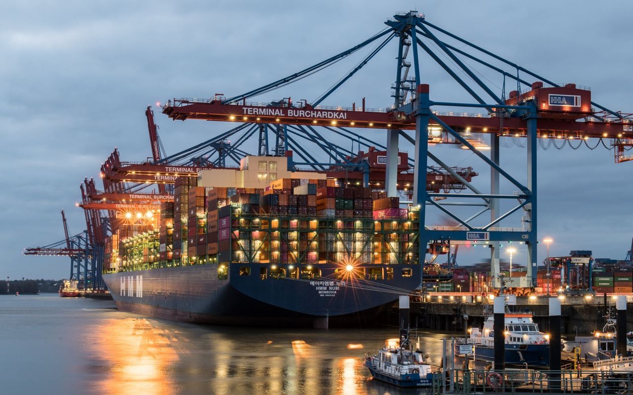 Container port handling the new wave of formal commercial entries replacing duty-free parcels.