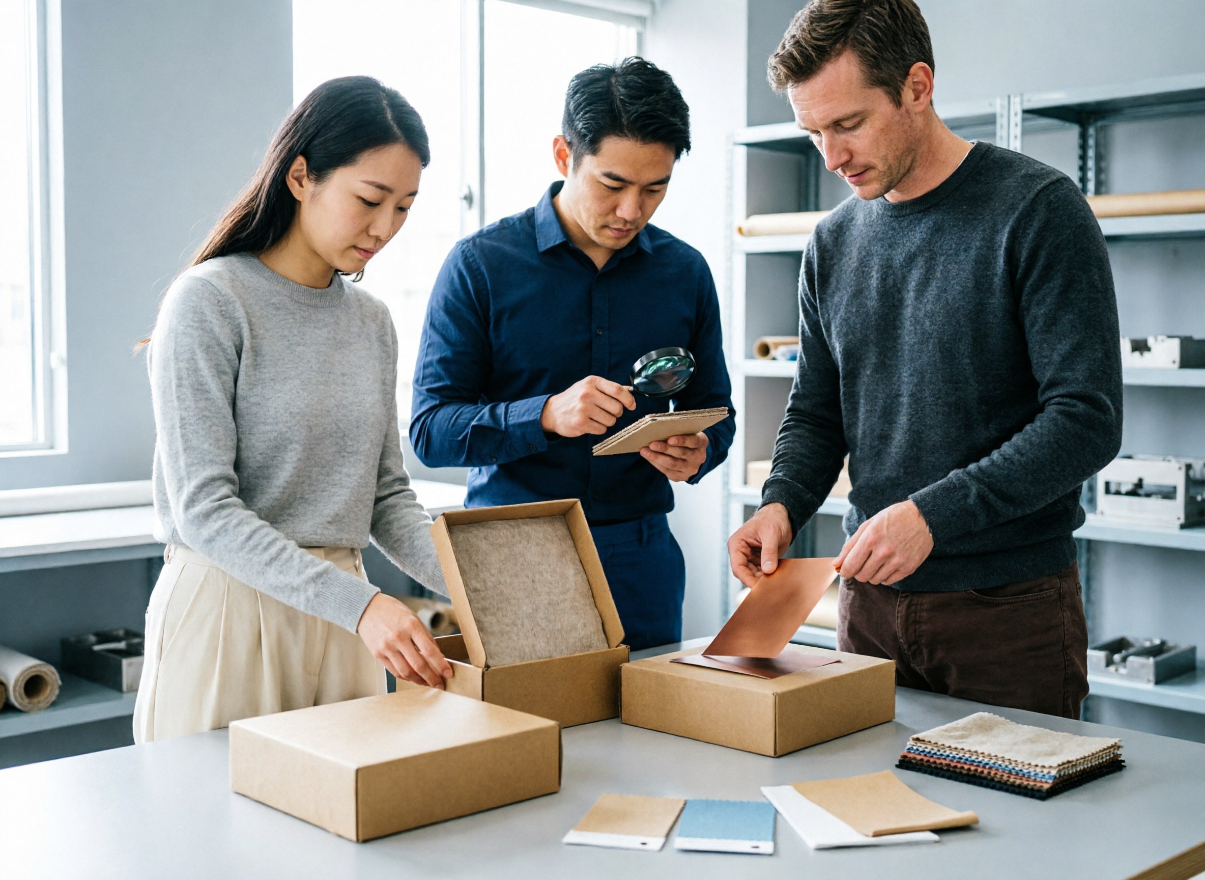 Custom boxes with a hidden setup fee callout