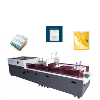 Automntic apparel clothes T shirt folding packing bagging machine