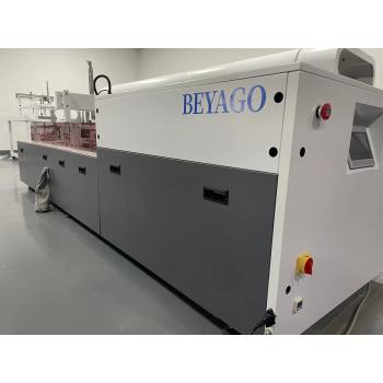 Automntic apparel clothes T shirt folding packing bagging machine