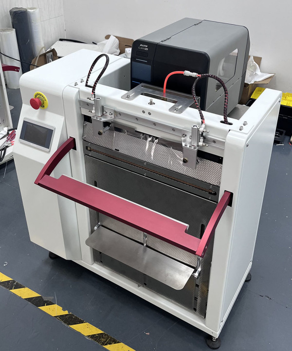 Auto Bag / AutoBag Machine with  FNSKU Label Printer/E-commerce Fulfillment Bagging