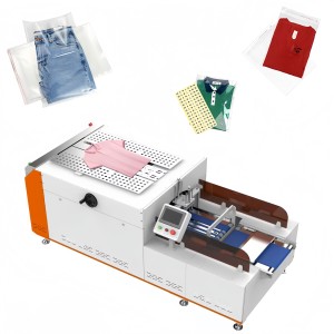 Automatic Garment T Shirt Apparel Folding Bagging Packing Machine