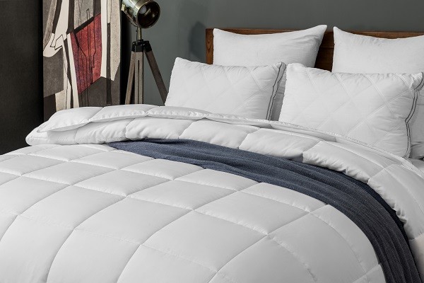 ORGANIC GREY DUCK DOWN DUVET