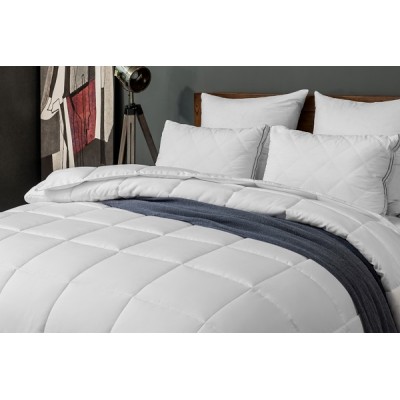 Down Alternative Comforter Organic Grey Duck Down Duvet Light Weight Spring & Autumn Quilt