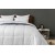Down Alternative Comforter Organic Grey Duck Down Duvet Light Weight Spring & Autumn Quilt