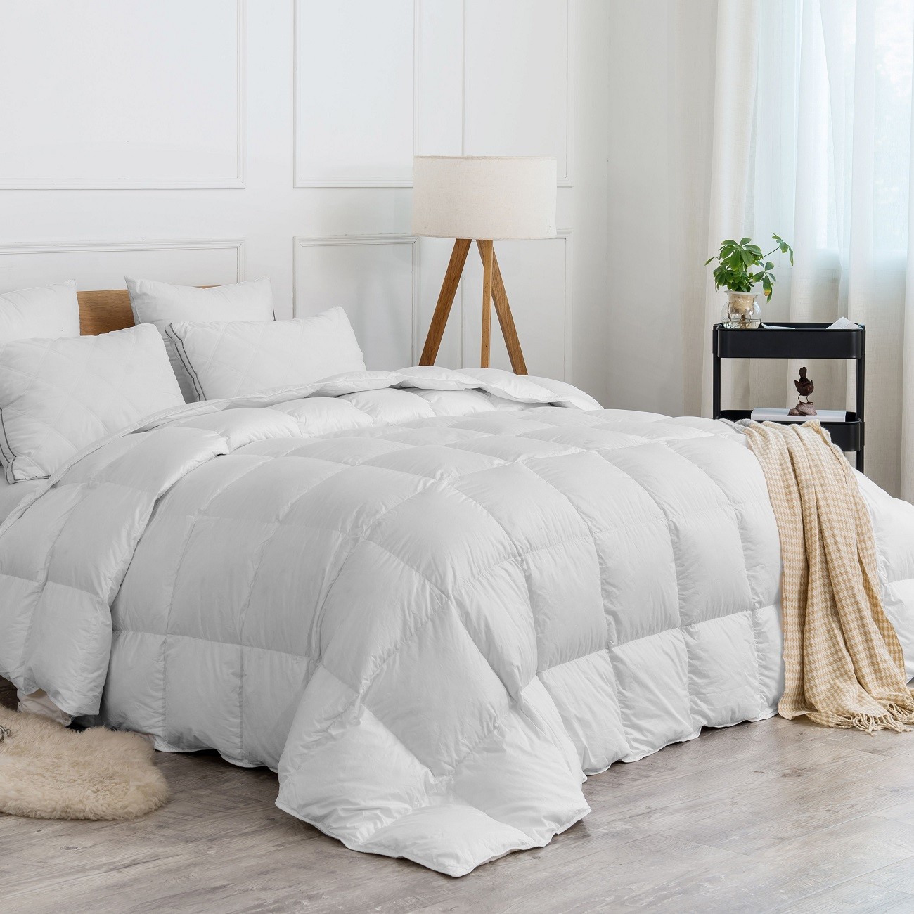 White Duck Down Duvet