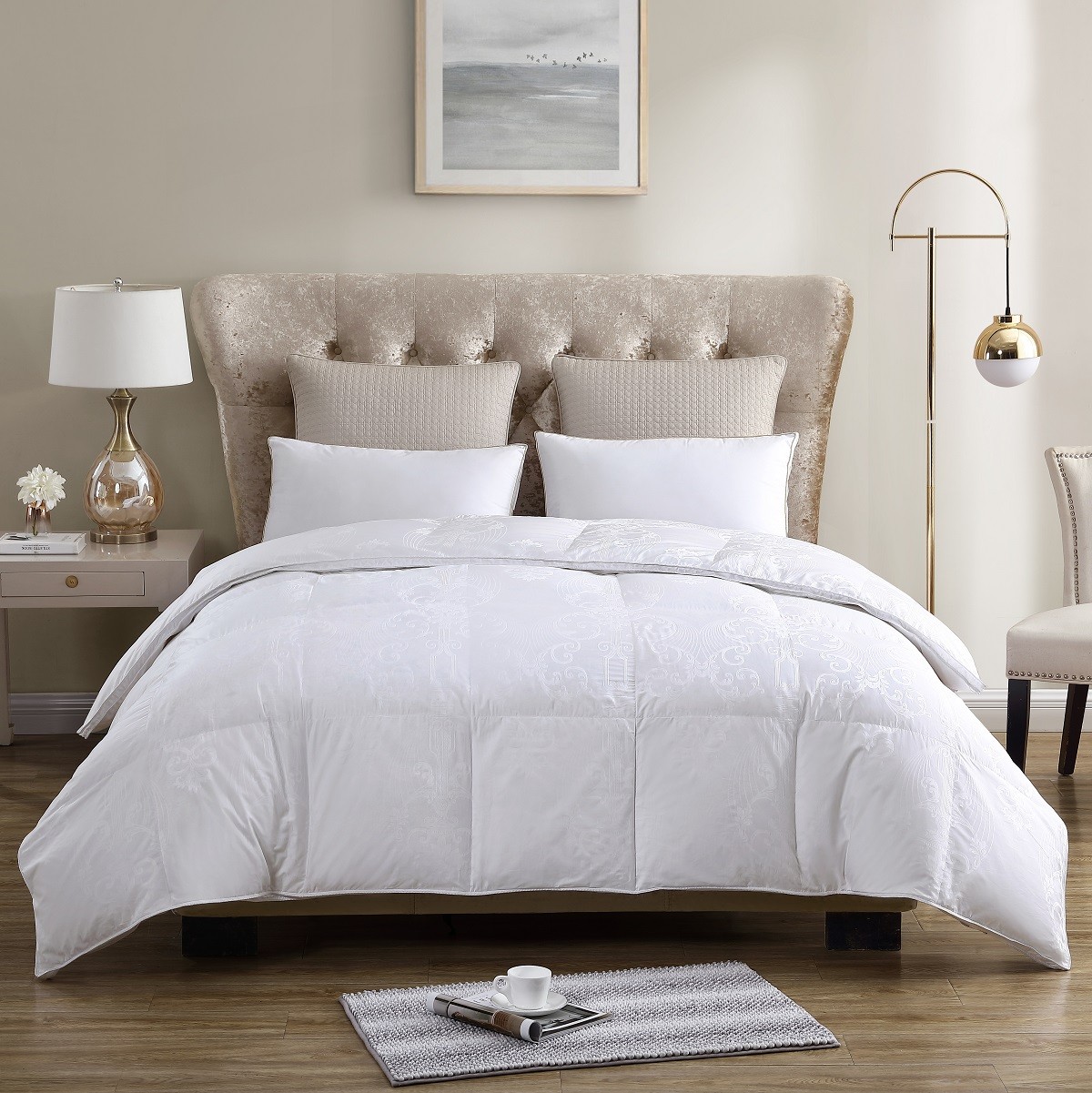 Jacquard Goose Down Duvet