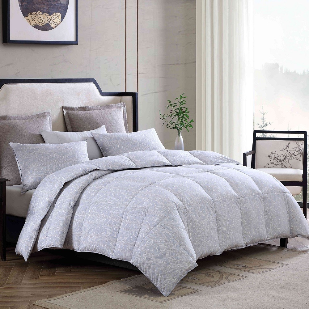 Grey Duck Feather Duvet