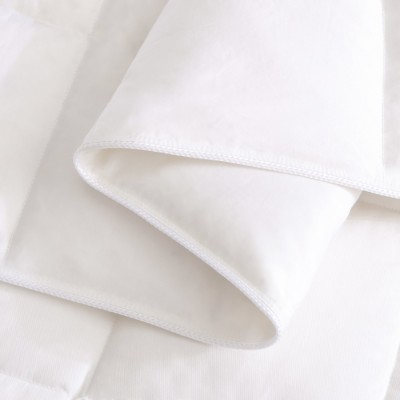 Wholesale White 75% Goose Down Summer Duvet 15*15 Sew Through Box Goose Down Comforter For Home