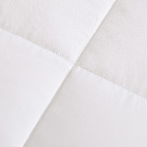 Wholesale White 75% Goose Down Summer Duvet 15*15 Sew Through Box Goose Down Comforter For Home