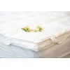 CHINESE FACTORY CUSTOMIZED TWO LAYERS INDULGENT 75% WHITE GOOSE DOWN MATTRESS TOPPER FOR BETTER SLEEPING