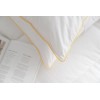 Eco friendly manufacturer make  all better cotton 2PK color piping pillow