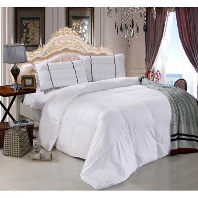 Eco friendly manufacturer make  nature bamboo fabric down filling quilt