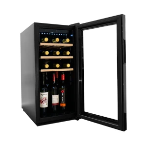 Factory R&D Single 15 Flaschen Glas Weinkeller Maschine ZS-A45 für Weißwein-Lagerschrank für zu Hause