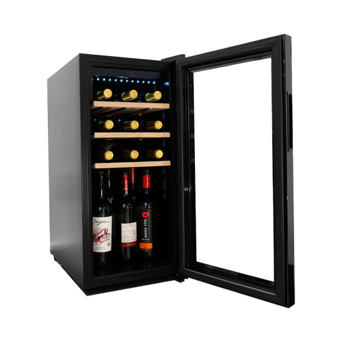 Bulk Wine Coolers Orders for Wholesale Buyers 45L Single Zone, Beech Shelves, Holds 15 Bottles