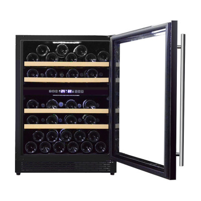 Wholesale Built-Under Dual Zone Small Wine Cellar ZS-B145 for Win Storage with E class 36Db