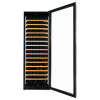 Wholesale Single Large Red Wine Storage Cooler ZS-A459 for Wine Bar Storage with Beech Wooden Rack and Glass Door