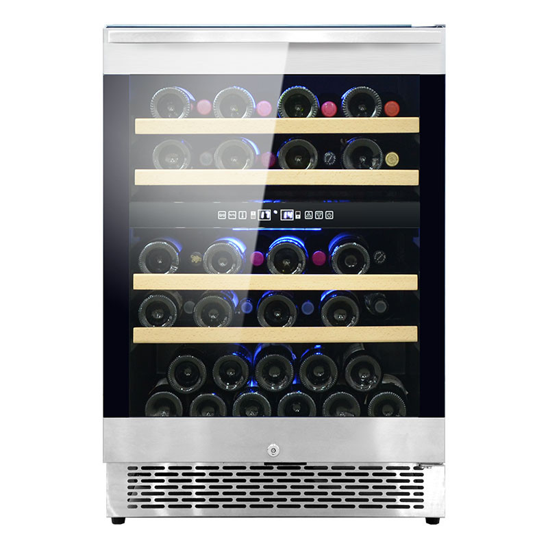 Wholesale Independent BuiltIn Wine Cooler Compressor Cooling ZSB150D