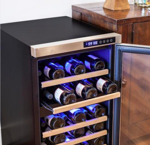 A importância dos refrigeradores de vinho para os amantes do vinho