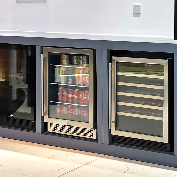 Wine cooler product installation