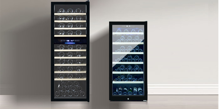 Direct cooling wine cellar: 