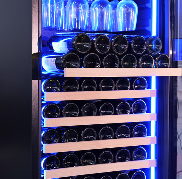 Wine cooler cabinet bottling capacity standard