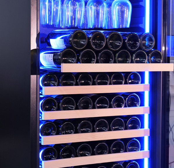 Padrão de capacidade de engarrafamento do gabinete do refrigerador de vinho