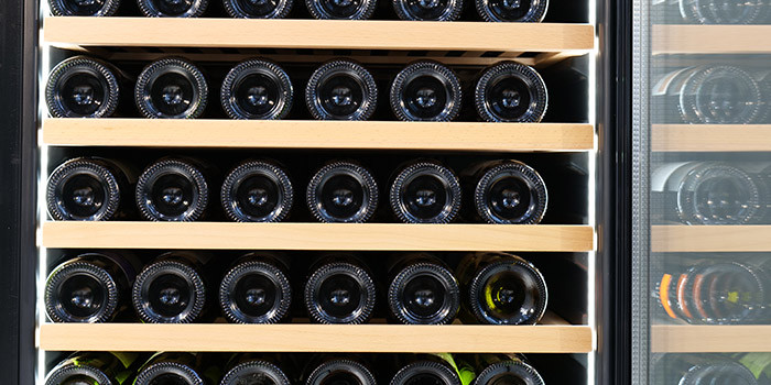 refrigerador de botellas de vino