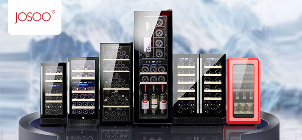 freestanding wine cooler built-in wine cooler