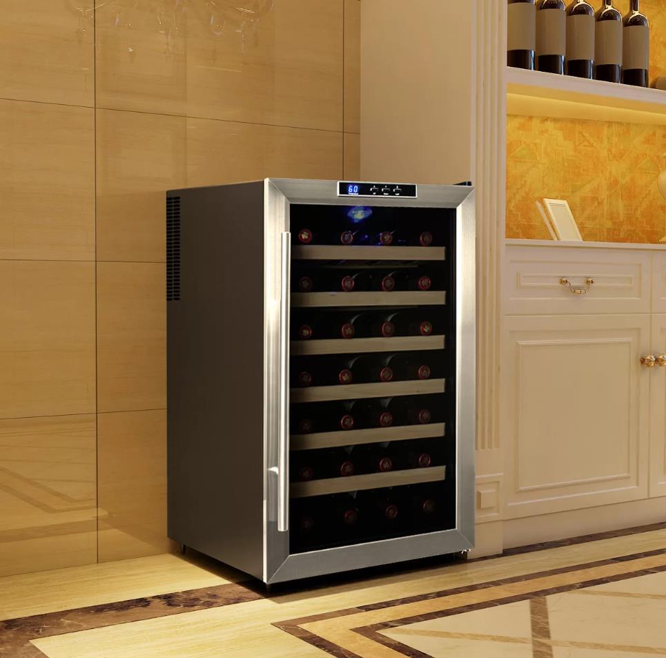 freestanding wine cooler