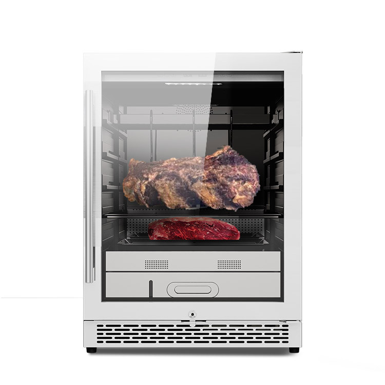 Single Zone Inverter Compressor Aged Steak Ager BuiltIn Installation Ground Beef Fridge Dry