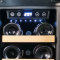 Comercio al por mayor incorporado pequeño refrigerador de almacenamiento de vino ZS-A60 para marcas de enfriadores de vino OEM con puerta de vidrio completa