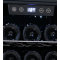 Bancada de adega personalizada ZS-A40 para armazenamento de refrigerador de vinho com porta SS sem costura em rack cromado
