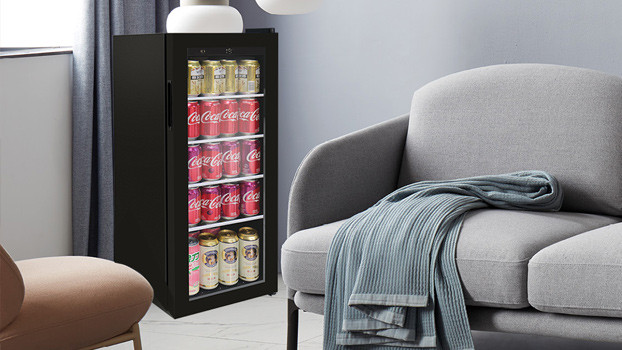 refrigerador de ar para bebidas coca cola