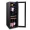 Wholesale Free Standing Wine And Beverage Cooler Cellar ZS-A90 for UK Drink with Beech Wooden Rack and Full Glass Door