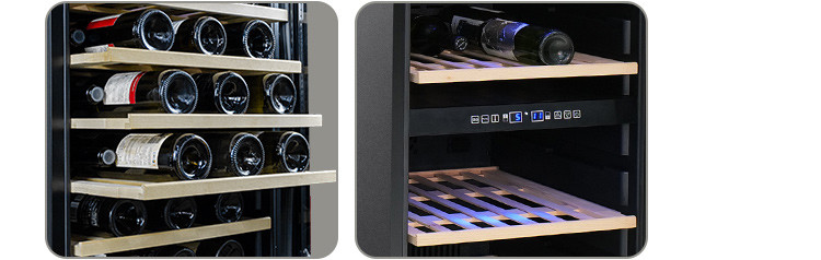 refrigeradores de vinho de pé livre Prateleira de vinho