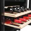 Customized Wine Cooler Electric 24 Inch Single Zone Refrigerators ZS-A150 For Cooling Wine with Glass Door