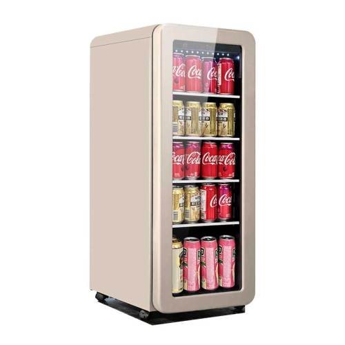 Factory Wholesale Price Compressor Refrigeration Machines Glass Door Beverage Chiller Center Cabinet For Drink ZS-A58Y
