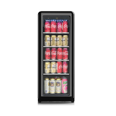 Wholesale Black Round Vintage Wine And Beverage Refrigerators Cabinet Suitable For Drinks Beverages ZS-A58Y