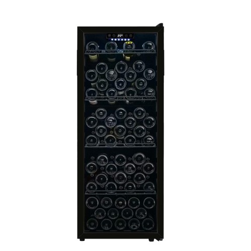 Wholesaler 105 Bottles Free Standing Wine Refrigerators Single Zone ZS-A200 with Wire Shelf and Plastic Frame Door