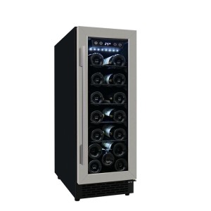 Manufactory 20 Garrafas 820mm Altura Mini Geladeira para Vinho Construída em ZS-A60 para Armazenamento de Vinho com Prateleira de Arame SS Porta