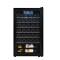 Refrigerador de vinho de luxo personalizado com 33 garrafas ZS-A86 para armazenamento de vinho com prateleira cromada e porta de vidro reversível